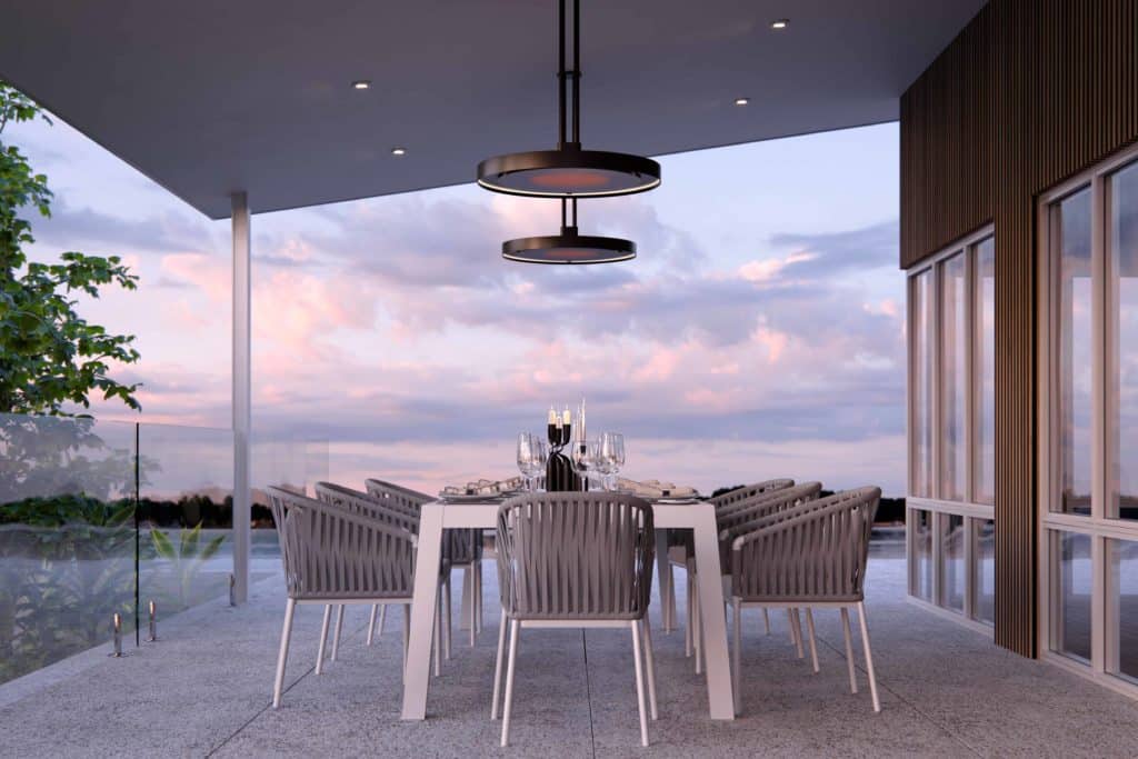 Top 5 Considerations for Ceiling-Mounted Outdoor Heaters